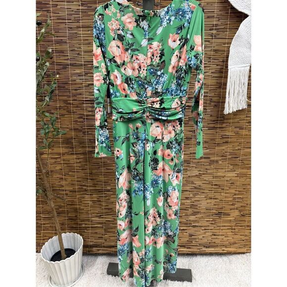 RACHEL ROY Womens Faux Wrap MIDI Cocktail‎ and Party Dress SIZE MEDIUM - Picture 2 of 3